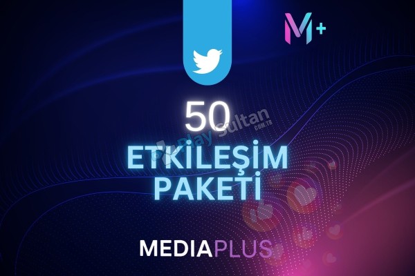 Twitter Etkileşim Paketi 50 Adet YORUM FAV RT