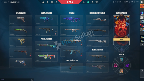 Uygun Fiyat TR Valorant Hesap Skinli Güvenli İlk Sahip Mail Değişebilir