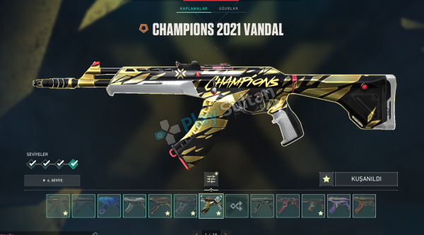 Valorant Champions Setli Riot Uğurluklu Hesap