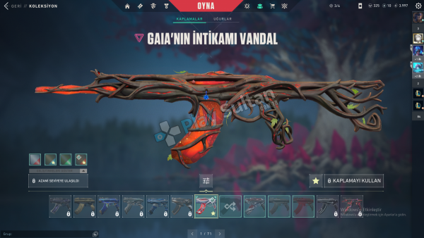 Valorant Gaia Vandal Rgx Kelebek Rgx Phantom