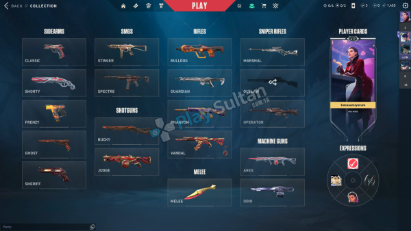 Valorant İmmo 45K Satın alım Geçmişli High elo Hesap