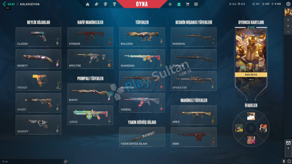 valorant immortal uğurluklu hesap