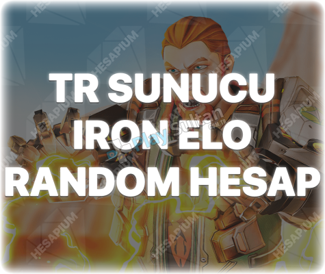 VALORANT IRON - DEMİR ELO RANDOM HESAP
