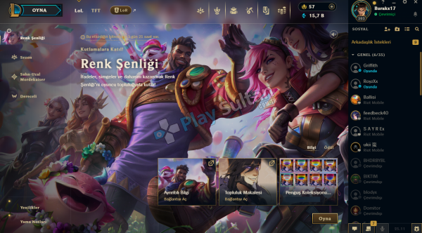 Valorant + Lol hesabı