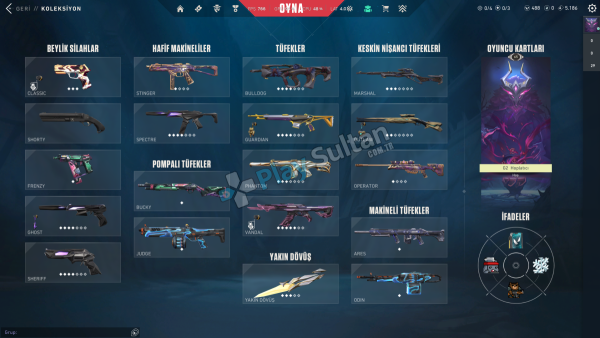 Valorant main hesabımı satıyorum