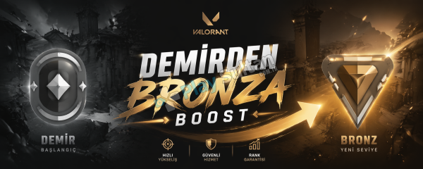 VALORANTTA RADİANT OYUNCUDAN DEMİR ELODAN BRONZ ELOYA HIZLI VE GÜVENİLİR BOOST