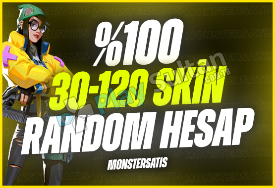 VİP+30-120 SKİN GARANTİLİ RANDOM HESAP