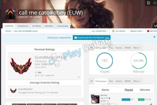 WEST 1000 LP OYUNCUDAN BOOST HİZMETİ