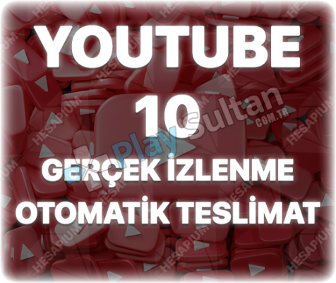Youtube 10 Organik İzlenme - Önerilen Video Etkili