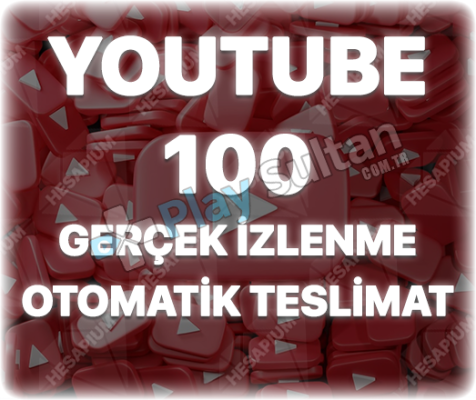 Youtube 100 Organik İzlenme - Önerilen Video Etkili