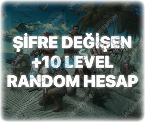 ZULA ŞİFRE DEĞİŞEN +10 LEVEL RANDOM HESAP