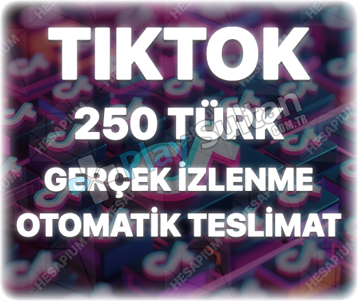 TikTok 250 Türk İzlenme - Keşfet Etkili TikTok 250 Türk İzlenme - Keşfet Etkili