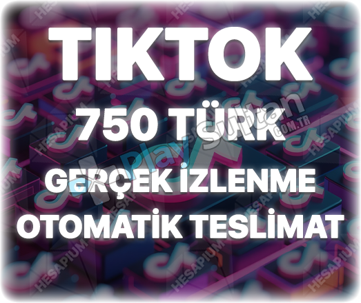 TikTok 750 Türk İzlenme - Keşfet Etkili TikTok 750 Türk İzlenme - Keşfet Etkili