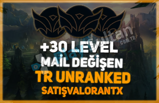 TR + 30 LEVEL + UNRANKED + MAİL DEĞİŞEN + HESAPLAR TR + 30 LEVEL + UNRANKED + MAİL DEĞİŞEN + HESAPLAR