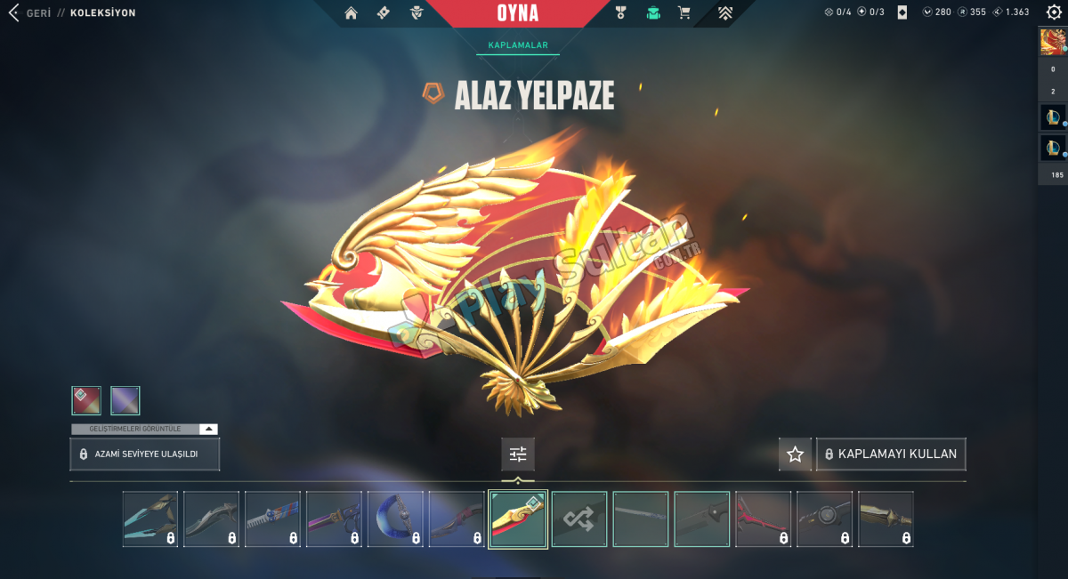 TR ALAZ YELPAZELİ YİTİK VANDAL İYON PHANTOM + BATTLE PASS DİA 3 GÖRMÜŞ HESAP Resim 2