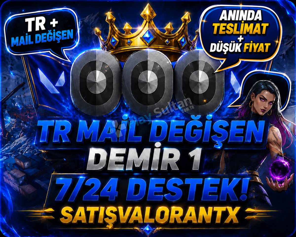 TR - DEMİR 1 - MAİL DEĞİŞEN - ULTRA DÜŞÜK MMR TR - DEMİR 1 - MAİL DEĞİŞEN - ULTRA DÜŞÜK MMR