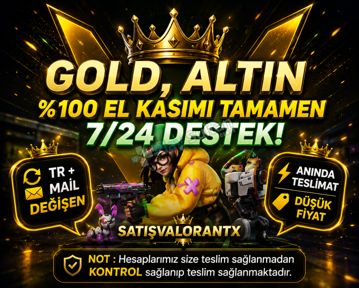TR - GOLD - MAİL DEĞİŞEN - ANLIK TESLİM - DÜŞÜK MMR TR - GOLD - MAİL DEĞİŞEN - ANLIK TESLİM - DÜŞÜK MMR