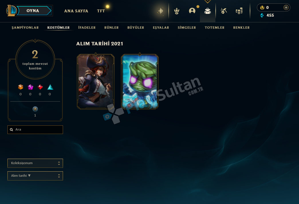 TR I Unranked I Temiz Kostümlü Hesap Resim 2