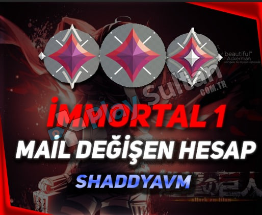 TR - MAİL DEĞİŞEN - İMMORTAL HESAP - 7-24 DESTEK TR - MAİL DEĞİŞEN - İMMORTAL HESAP - 7-24 DESTEK