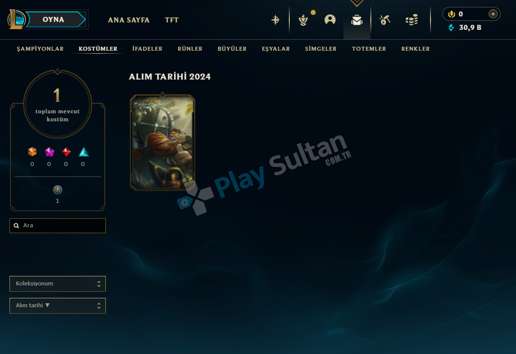 TR Platin 2 I 3 Win 3 Lose Kostümlü Temiz Hesap Resim 2
