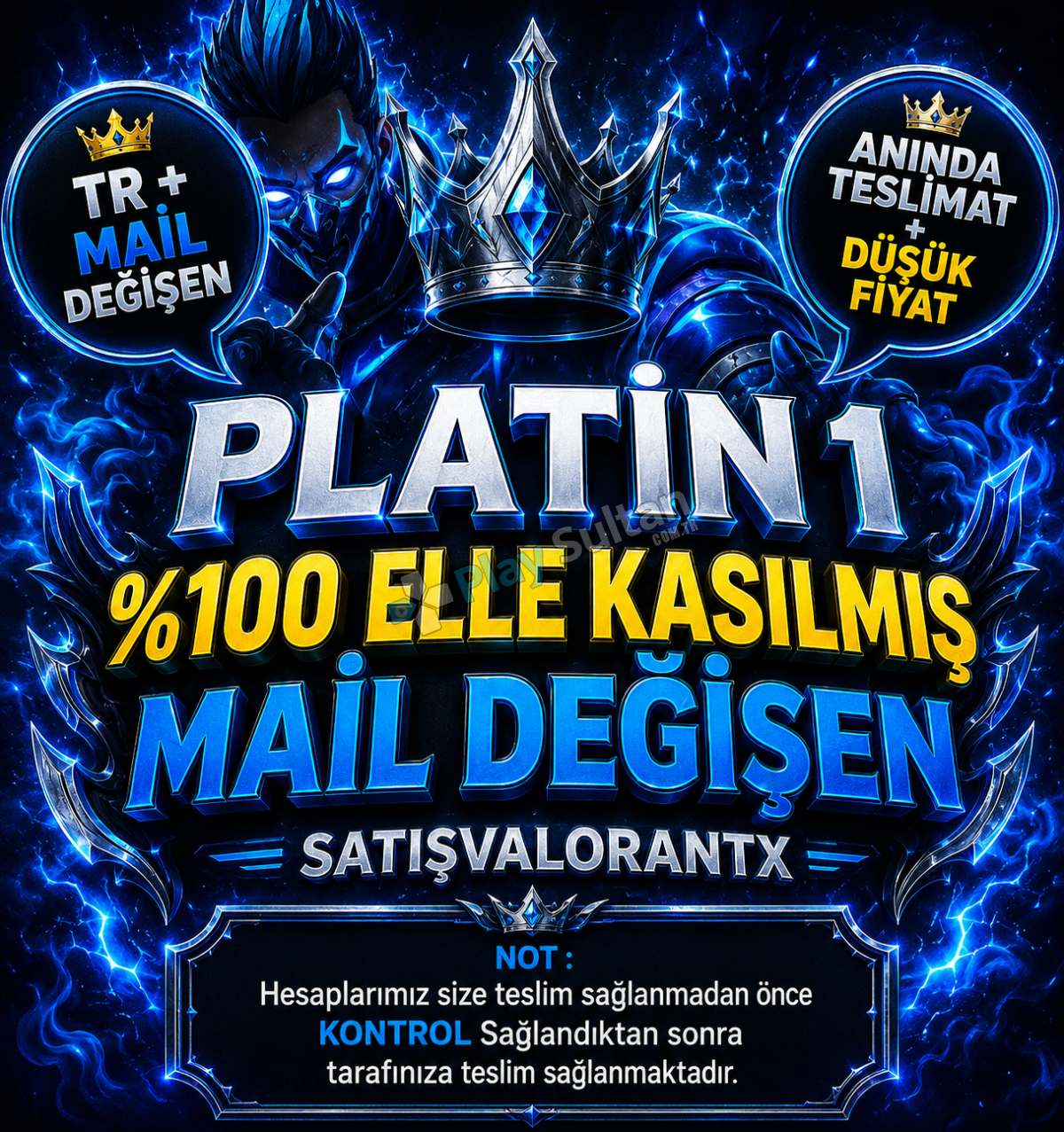 TR - PLATİN - MAİL DEĞİŞEN - ANLIK TESLİMAT TR - PLATİN - MAİL DEĞİŞEN - ANLIK TESLİMAT
