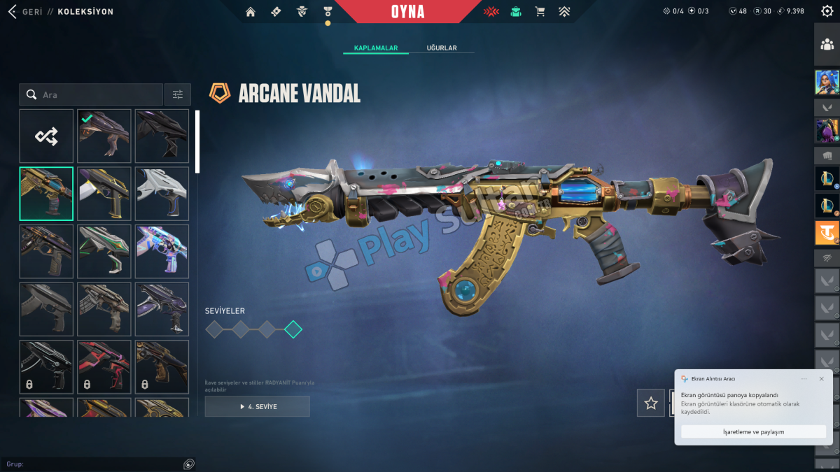 TR SUNUCULU TEK MAİLLİ HESAP ARCANE VANDALLI TR SUNUCULU TEK MAİLLİ HESAP ARCANE VANDALLI