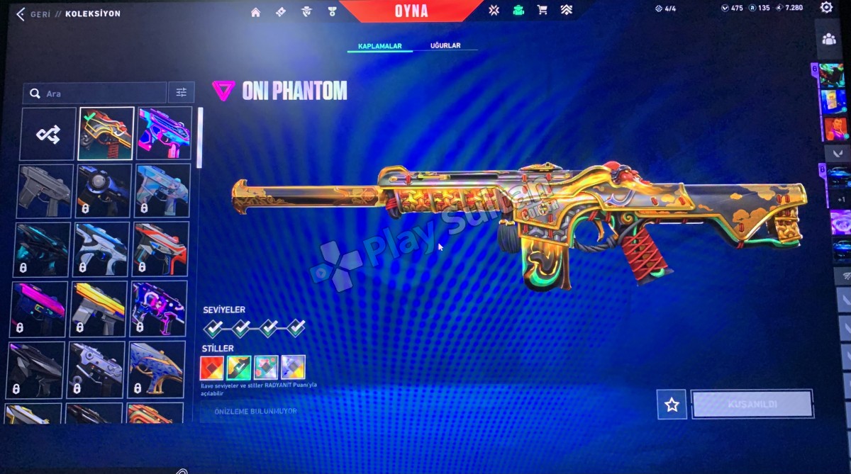 VALORANT GOLD1 HESAP Resim 2