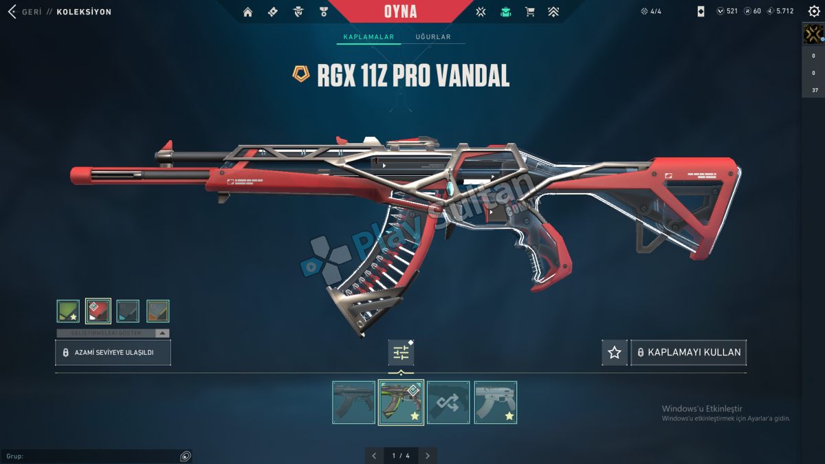 Valorant Rgx Vandal Neptün Vandal Bayonet Bıçak Oni Phantom Valorant Rgx Vandal Neptün Vandal Bayonet Bıçak Oni Phantom