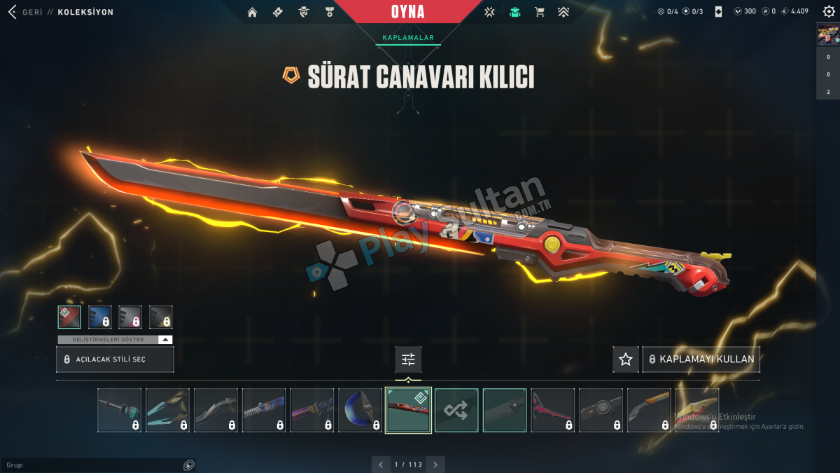 Valorant Sürat Canavarı Setli Hesap Resim 2