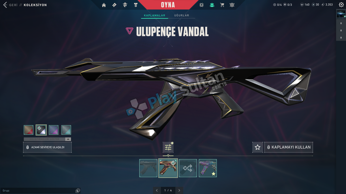 Valorant Ulupençe Delipop Vandal Kuronami Bıçak Sihirpunk Ghost ve Battlepass Skinler Mevcuttur TR Valorant Ulupençe Delipop Vandal Kuronami Bıçak Sihirpunk Ghost ve Battlepass Skinler Mevcuttur TR