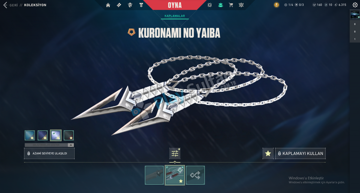 Valorant Ulupençe Delipop Vandal Kuronami Bıçak Sihirpunk Ghost ve Battlepass Skinler Mevcuttur TR Resim 2