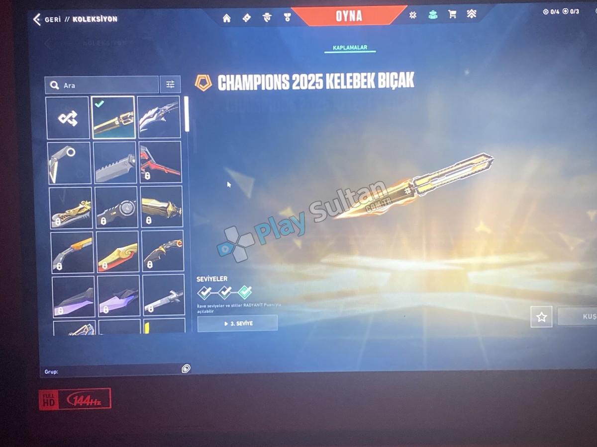VALORANT UYGUN FİYATLI HESAP SATIŞI GOLD ELO Resim 2