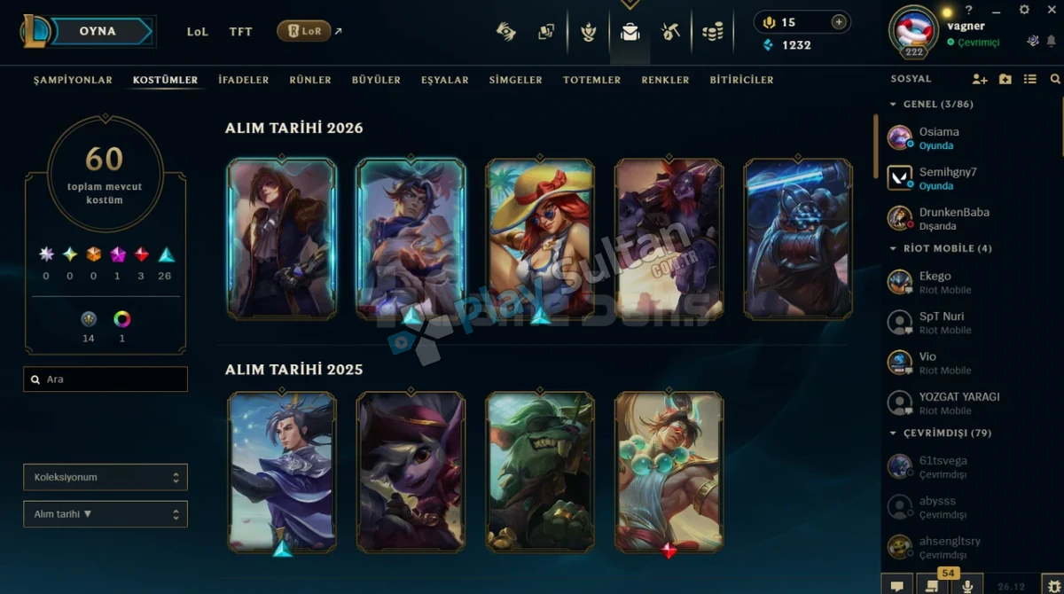 VALORANT VE LEAGUE OF LEGENDS HESABI SATILIK Resim 2