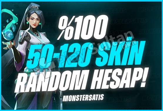 VİP+50-120 SKİN GARANTİLİ RANDOM HESAP VİP+50-120 SKİN GARANTİLİ RANDOM HESAP