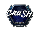 Sticker | crush (Foil) | London 2018