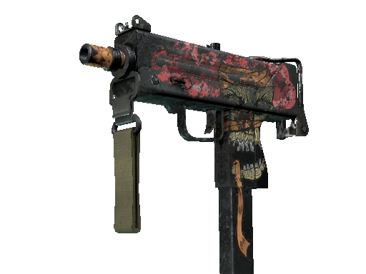 MAC-10 | Curse (Battle-Scarred)
