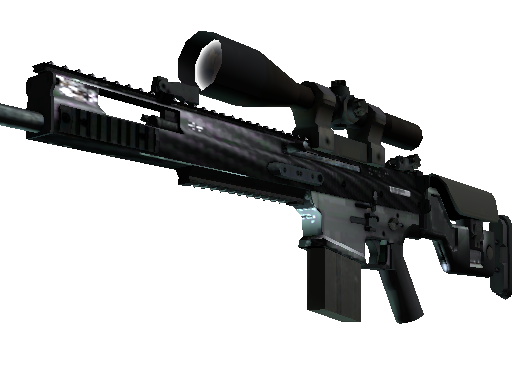 Souvenir SCAR-20 | Carbon Fiber (Battle-Scarred)