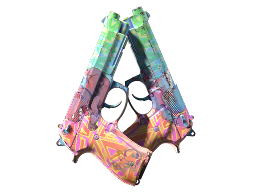 Souvenir Dual Berettas | Sweet Little Angels (Field-Tested)