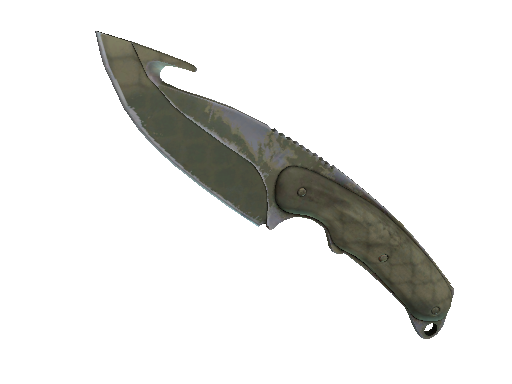 ★ StatTrak™ Gut Knife | Safari Mesh (Well-Worn)