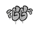 Sealed Graffiti | GGWP (Shark White)