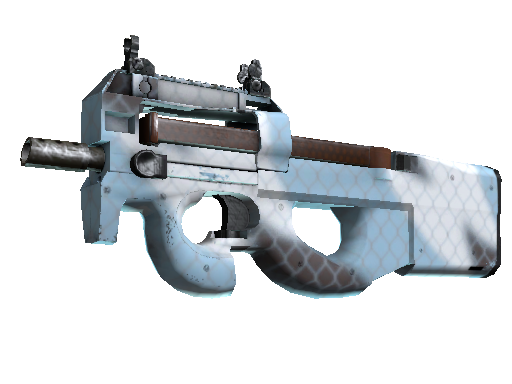 Souvenir P90 | Glacier Mesh (Minimal Wear)