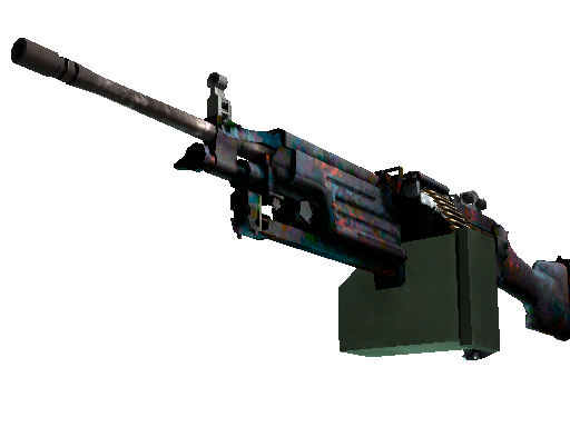 StatTrak™ M249 | Magma (Well-Worn)