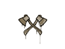 Sealed Graffiti | X-Axes (Dust Brown)