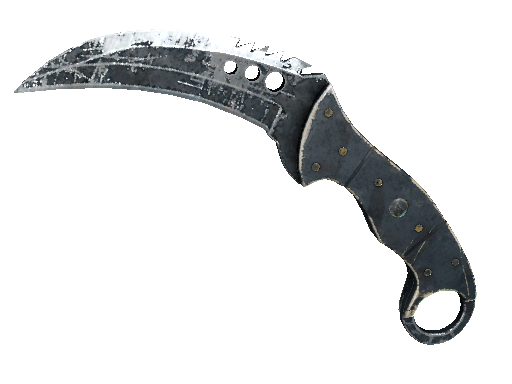 ★ StatTrak™ Talon Knife | Night Stripe (Battle-Scarred)